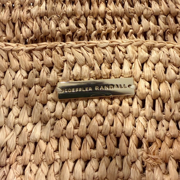 Loeffler Randall Cyrus Raffia Ruffle Tote - Picture 8 of 10